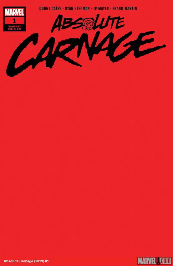 Absolute Carnage (2019) #1 (Variant)