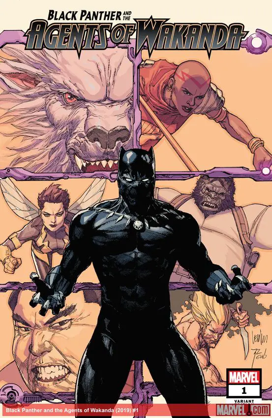 Black Panther and the Agents of Wakanda (2019) #1 (Variant)