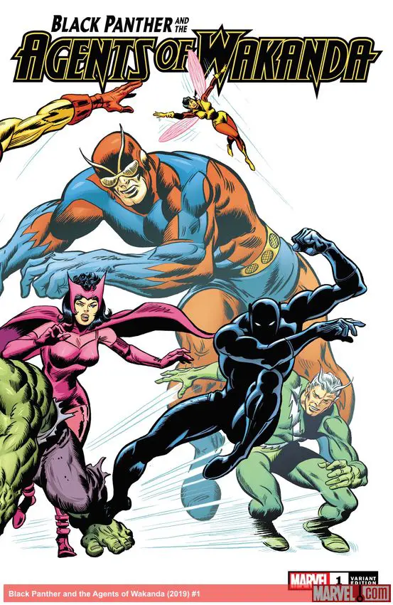 Black Panther and the Agents of Wakanda (2019) #1 (Variant)