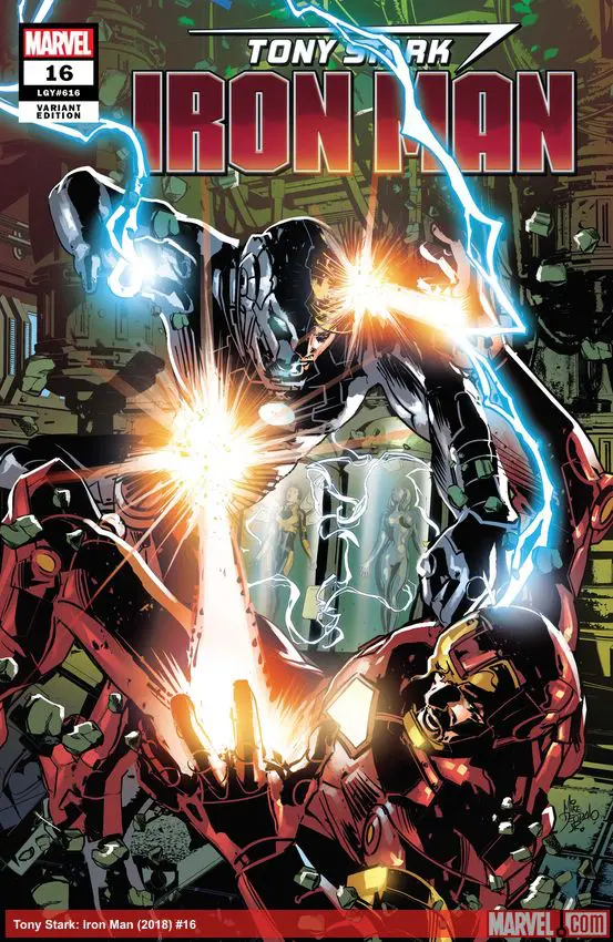 Tony Stark: Iron Man (2018) #16 (Variant)