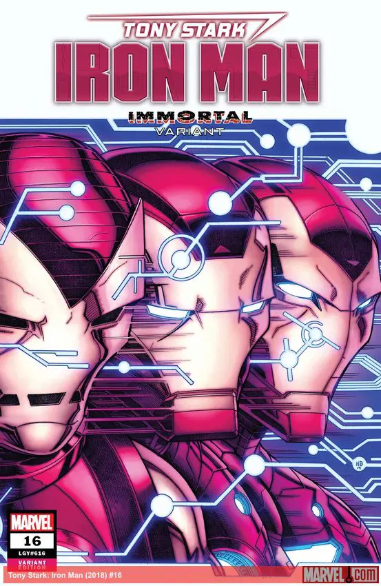 Tony Stark: Iron Man (2018) #16 (Variant)