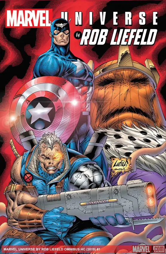 Marvel Universe By Rob Liefeld Omnibus (Hardcover)
