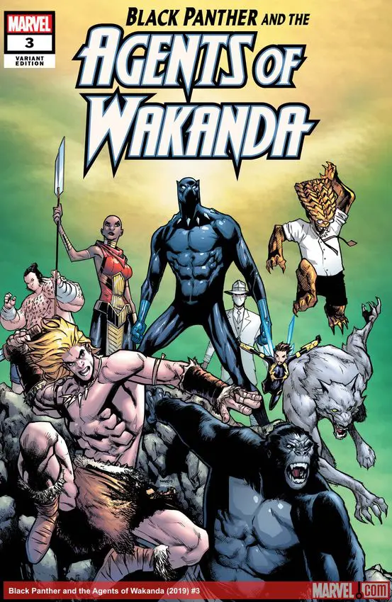 Black Panther and the Agents of Wakanda (2019) #3 (Variant)