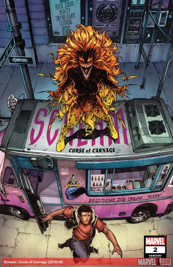 Scream: Curse of Carnage (2019) #2 (Variant)