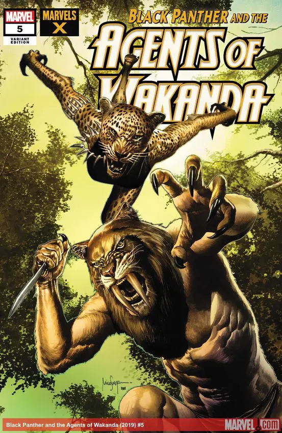 Black Panther and the Agents of Wakanda (2019) #5 (Variant)
