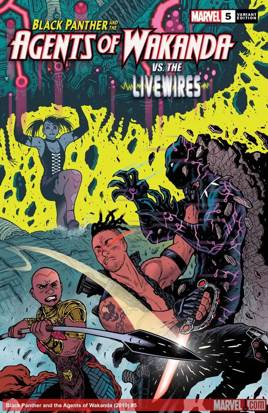 Black Panther and the Agents of Wakanda (2019) #5 (Variant)