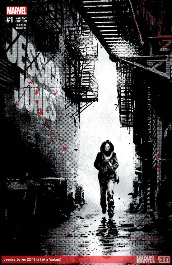 Jessica Jones (2016) #1 (Aja Variant)
