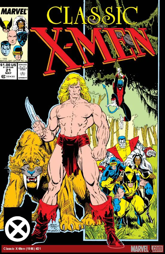 Classic X-Men (1986) #21
