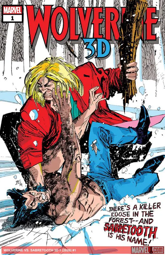 Wolverine vs. Sabretooth 3D (2020) #1