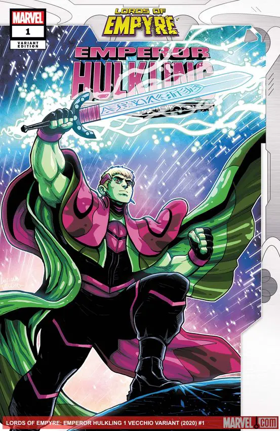 LORDS OF EMPYRE: EMPEROR HULKLING 1 VECCHIO VARIANT (2020) #1 (Variant)