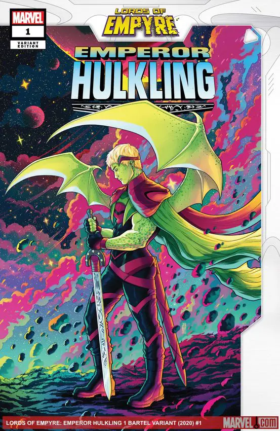 LORDS OF EMPYRE: EMPEROR HULKLING 1 BARTEL VARIANT (2020) #1 (Variant)