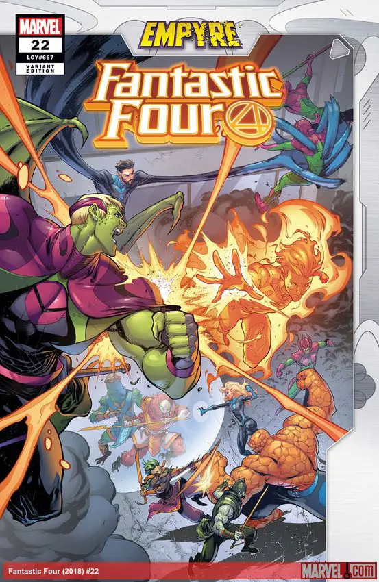 Fantastic Four (2018) #22 (Variant)