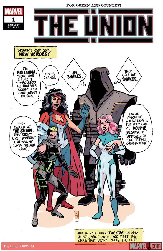 The Union (2020) #1 (Variant)