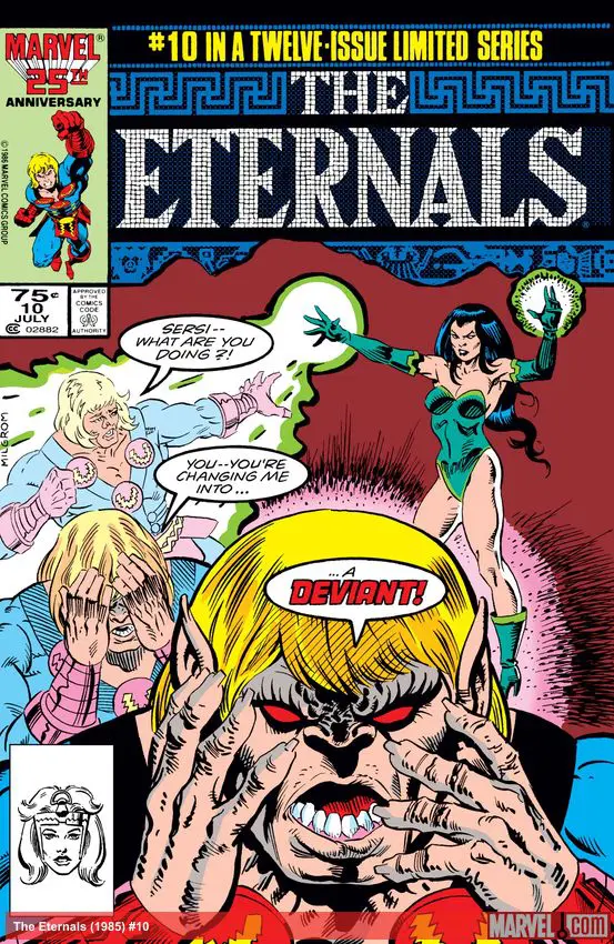 The Eternals (1985) #10
