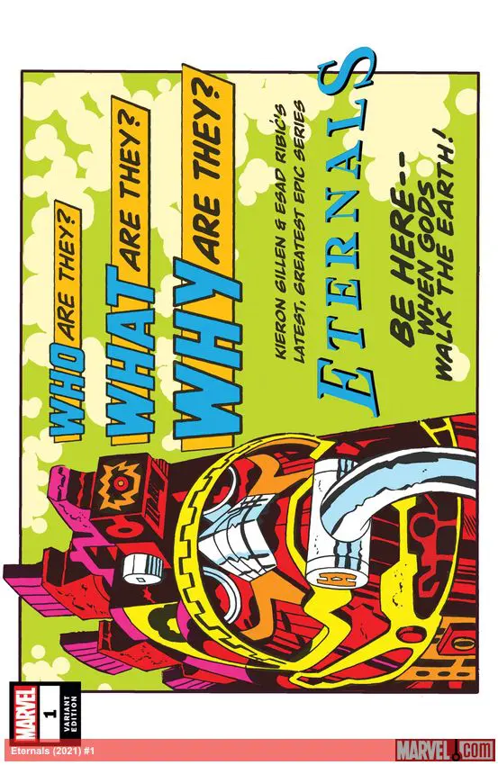 Eternals (2021) #1 (Variant)