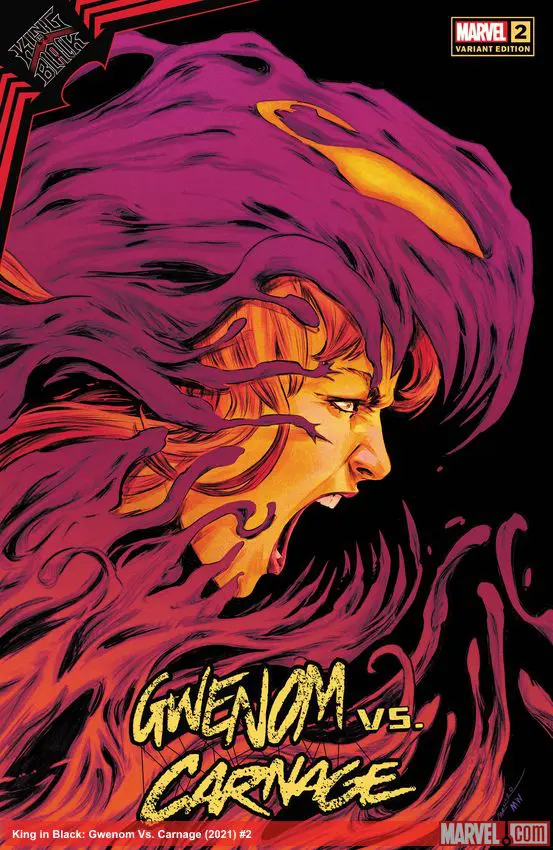 King in Black: Gwenom Vs. Carnage (2021) #2 (Variant)