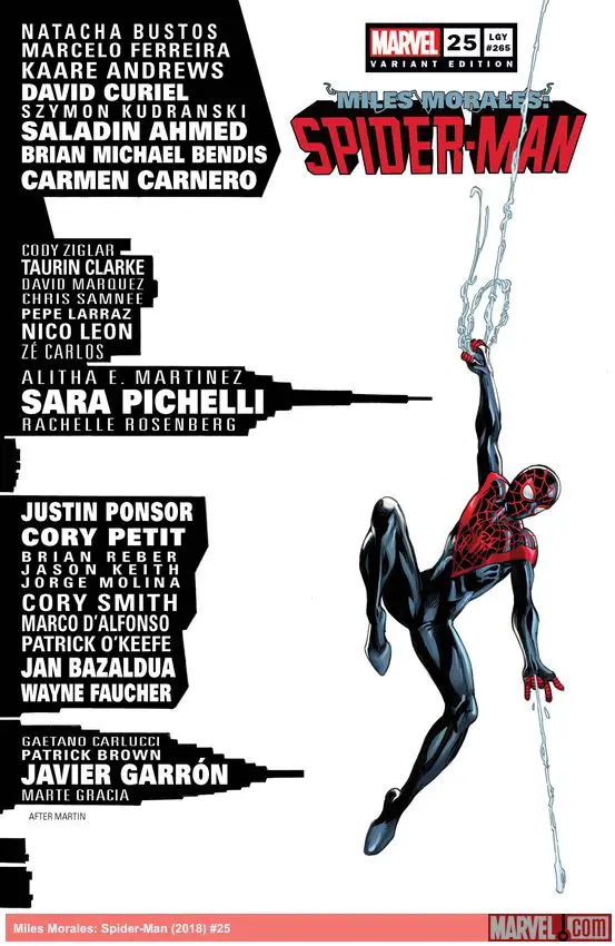 Miles Morales: Spider-Man (2018) #25 (Variant)