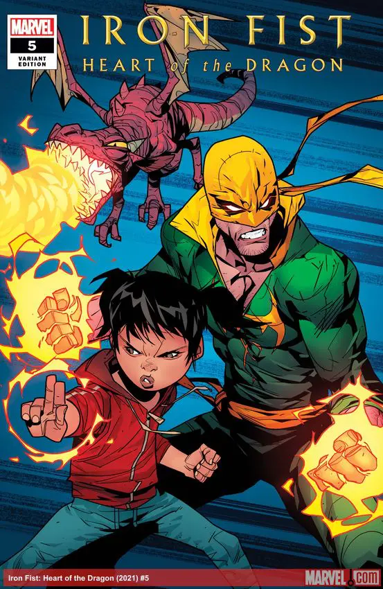 Iron Fist: Heart of the Dragon (2021) #5 (Variant)