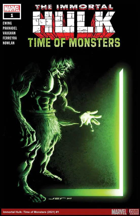 Immortal Hulk: Time of Monsters (2021) #1
