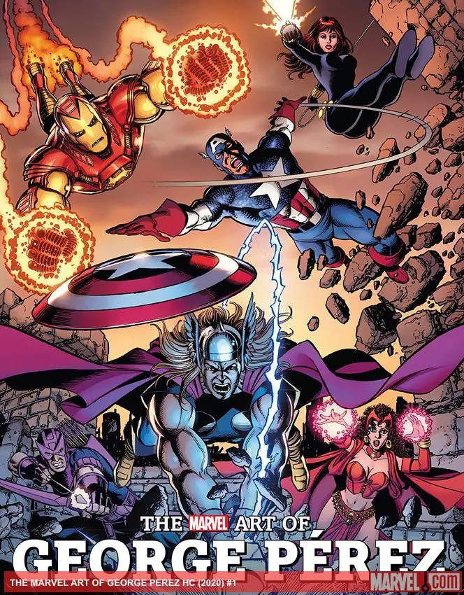 THE MARVEL ART OF GEORGE PEREZ HC (Hardcover)
