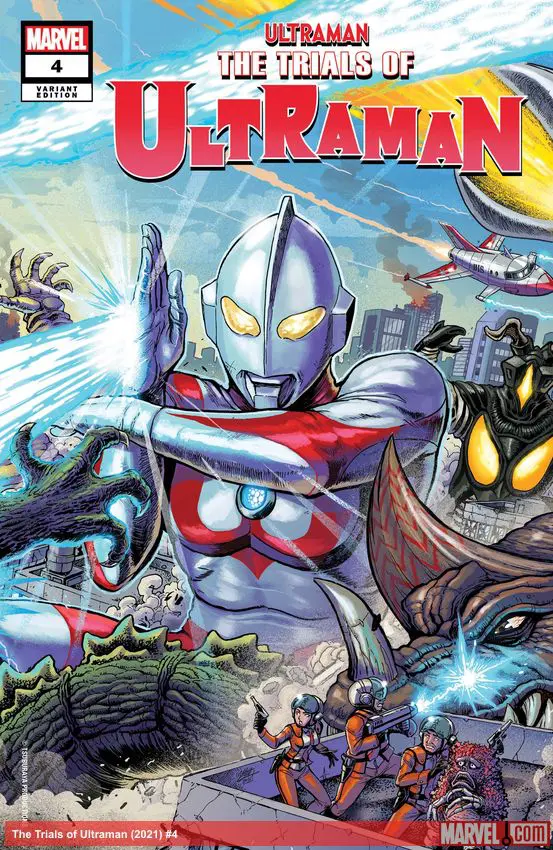 The Trials of Ultraman (2021) #4 (Variant)