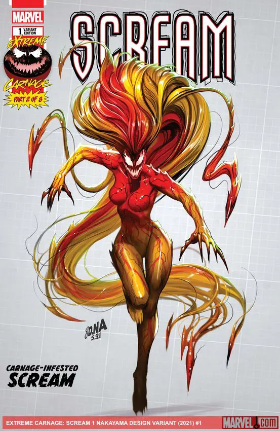 Extreme Carnage: Scream (2021) #1 (Variant)