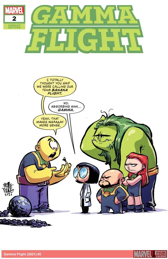 Gamma Flight (2021) #2 (Variant)