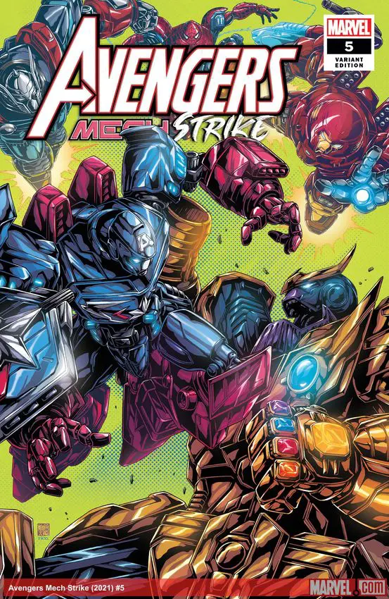 Avengers Mech Strike (2021) #5 (Variant)