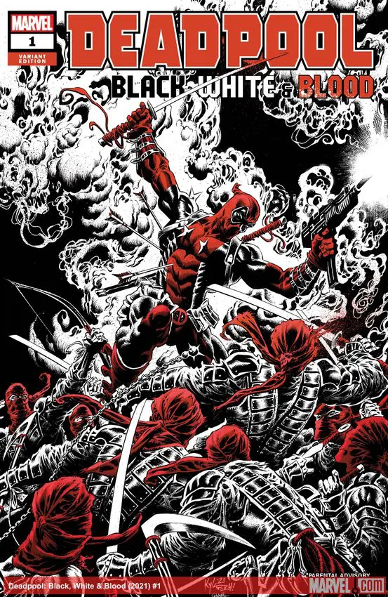 Deadpool: Black, White & Blood (2021) #1 (Variant)