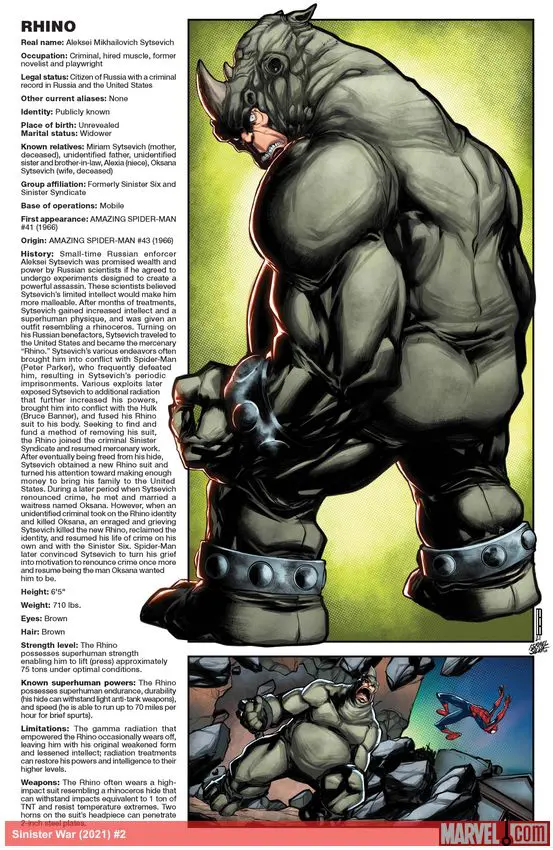 Sinister War (2021) #2 (Variant)