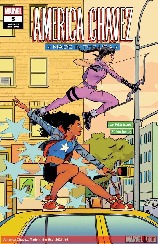 America Chavez: Made in the USA (2021) #5 (Variant)