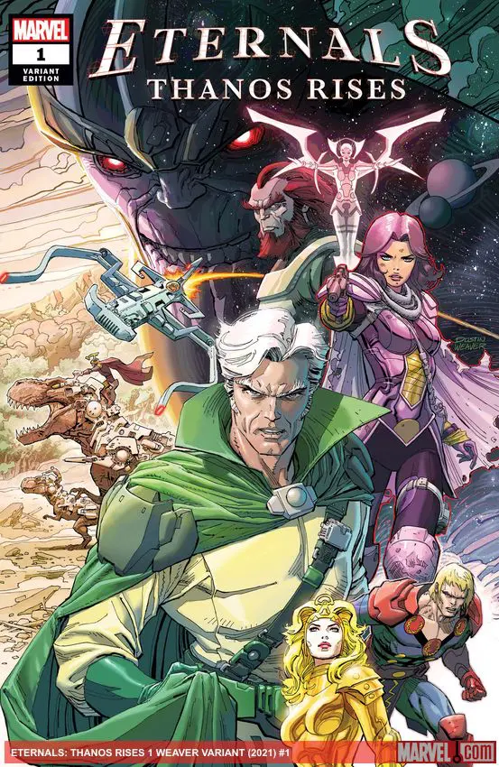 Eternals: Thanos Rises (2021) #1 (Variant)