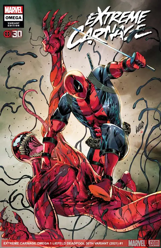 Extreme Carnage Omega (2021) #1 (Variant)