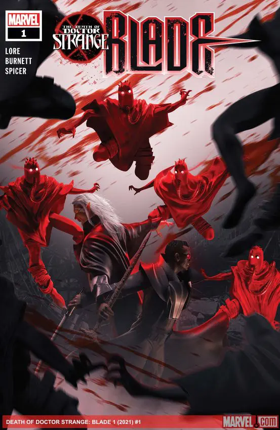 Death of Doctor Strange: Blade (2021) #1