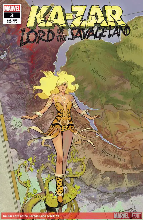 Ka-Zar Lord of the Savage Land (2021) #3 (Variant)