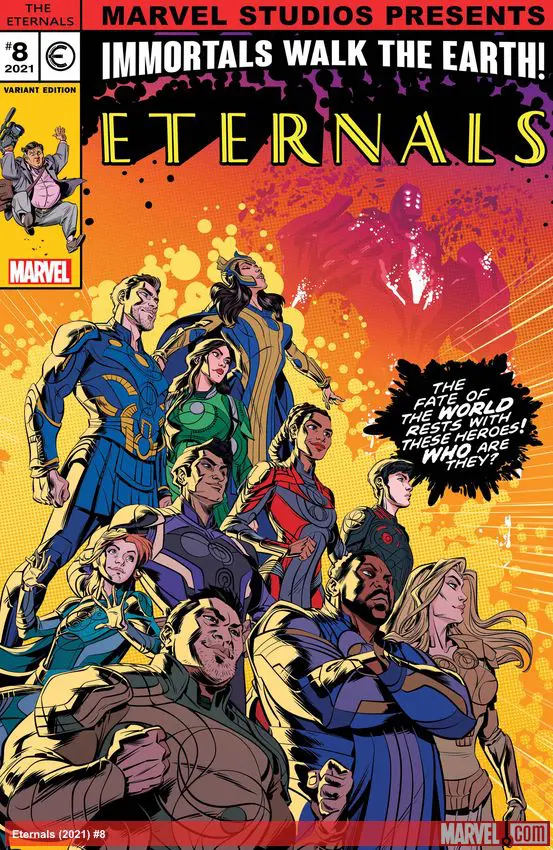 Eternals (2021) #8 (Variant)