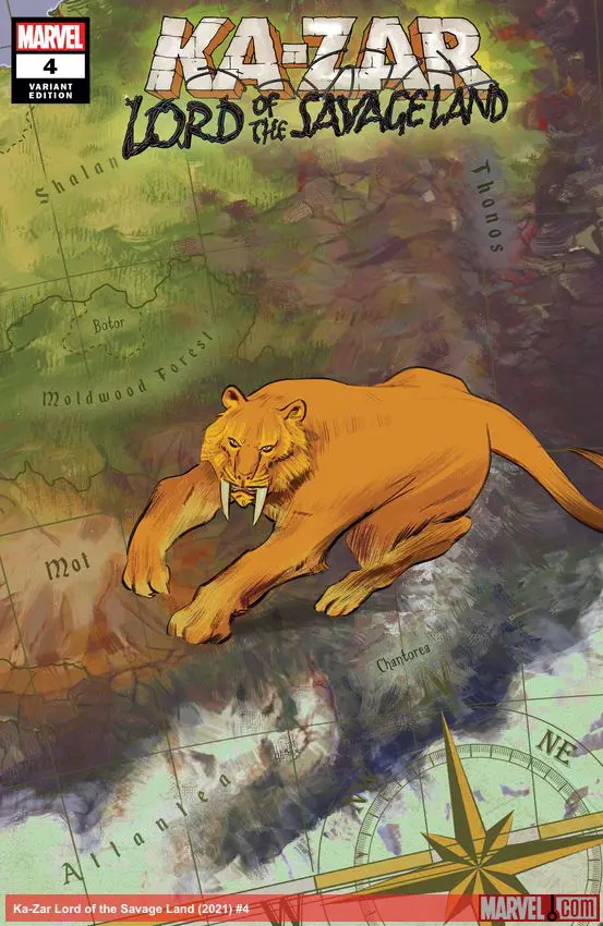 Ka-Zar Lord of the Savage Land (2021) #4 (Variant)