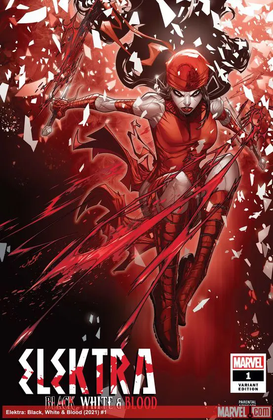 Elektra: Black, White & Blood (2021) #1 (Variant)