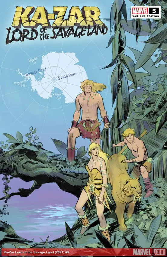 Ka-Zar Lord of the Savage Land (2021) #5 (Variant)