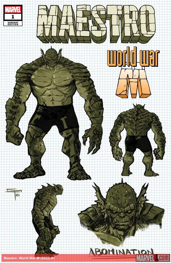 Maestro: World War M (2022) #1 (Variant)