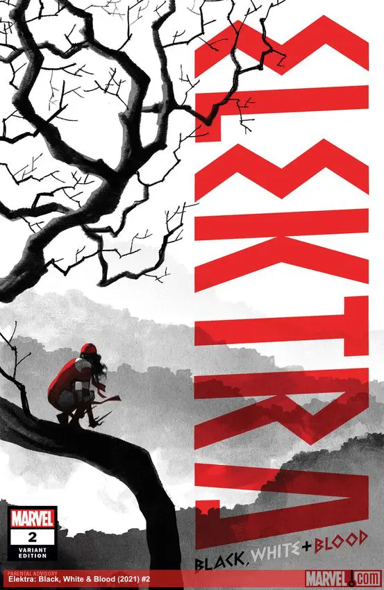 Elektra: Black, White & Blood (2021) #2 (Variant)