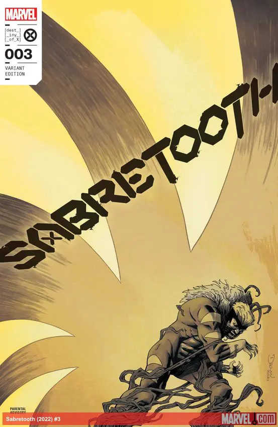 Sabretooth (2022) #3 (Variant)