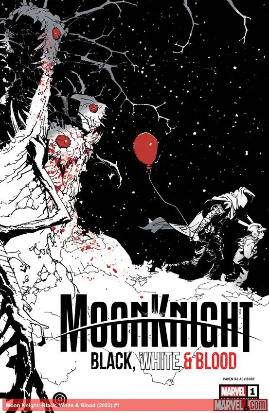 Moon Knight: Black, White & Blood (2022) #1 (Variant)