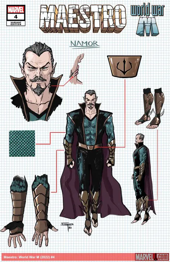 Maestro: World War M (2022) #4 (Variant)