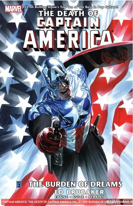 CAPTAIN AMERICA: THE DEATH OF CAPTAIN AMERICA VOL. 2 - THE BURDEN OF DREAMS PREMIERE HC (Hardcover)