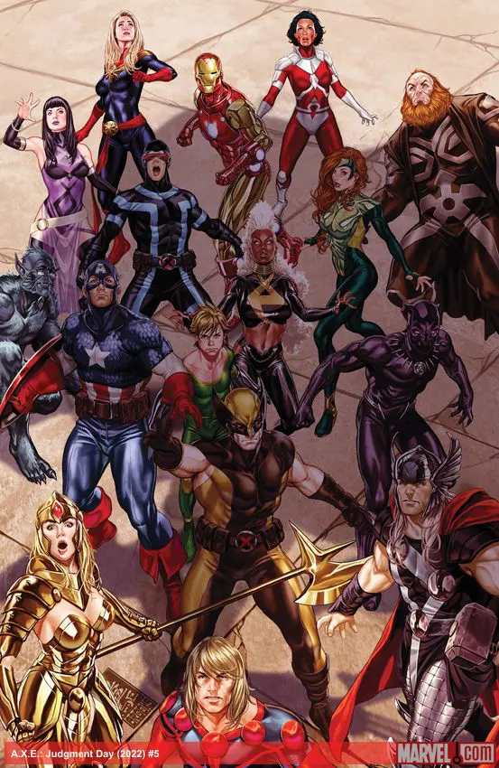 A.X.E.: Judgment Day (2022) #5 (Variant)