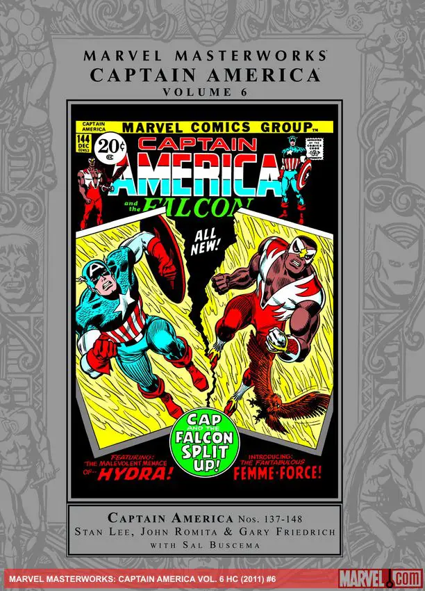 MARVEL MASTERWORKS: CAPTAIN AMERICA VOL. 6 (Hardcover)