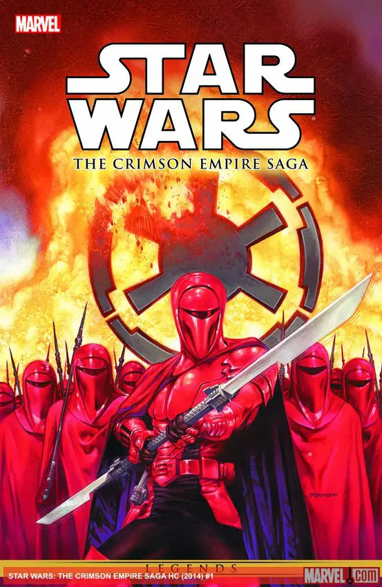 STAR WARS: THE CRIMSON EMPIRE SAGA (Hardcover)