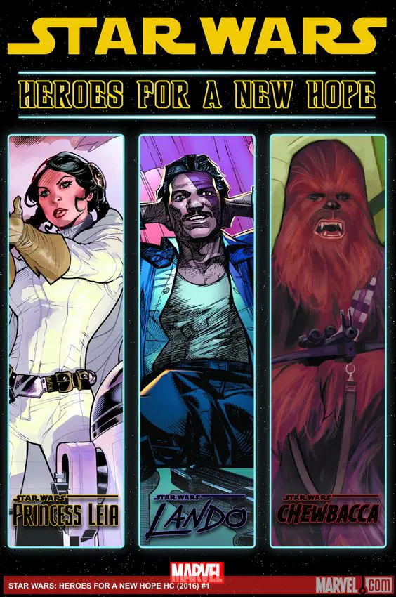 STAR WARS: HEROES FOR A NEW HOPE (Hardcover)