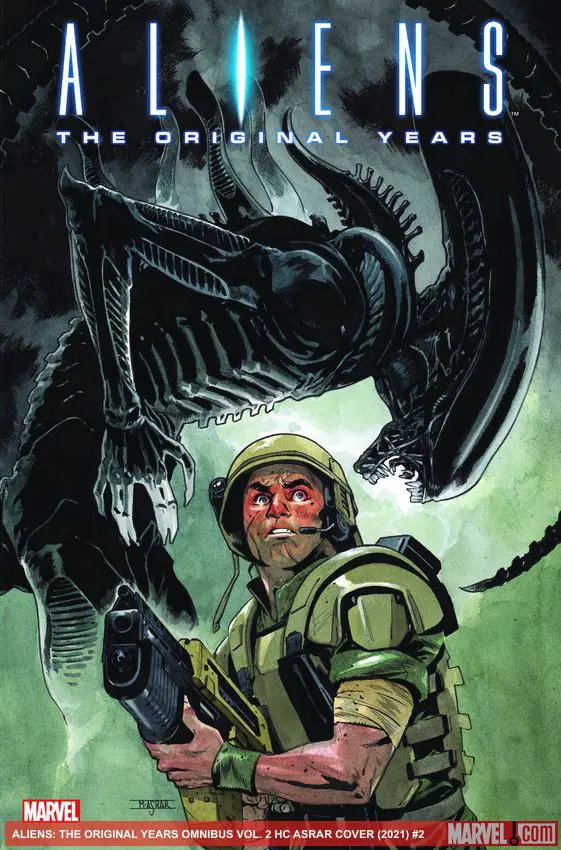 ALIENS: THE ORIGINAL YEARS OMNIBUS VOL. 2 HC ASRAR COVER (Hardcover)